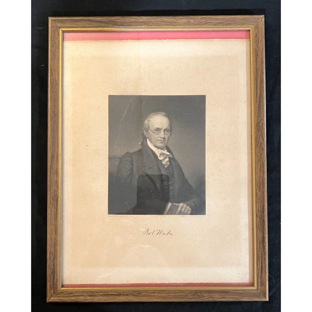 Antique ROBERT WALN ENGRAVING by SAMUEL SARTAIN of 1825 Jacob eichholtz painting